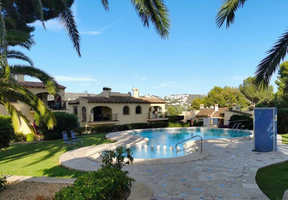 Apartamento En Moraira Con Piscina Esterno foto
